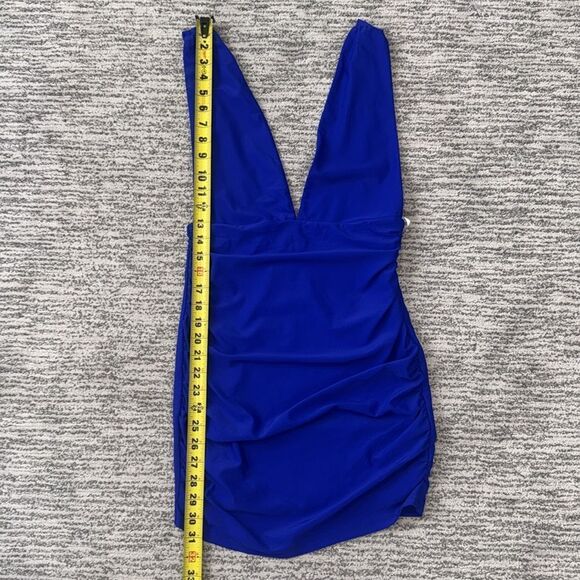 NWT Superdown Revolve Shelby Mini Dress Cobalt Blue Small - Picture 11 of 14
